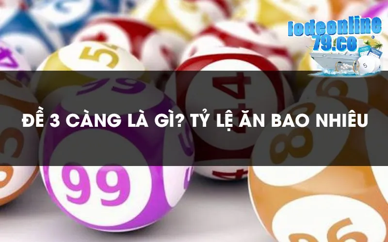 Chơi lô 3 càng giúp anh em sở hữu khoản tiền thưởng khủng